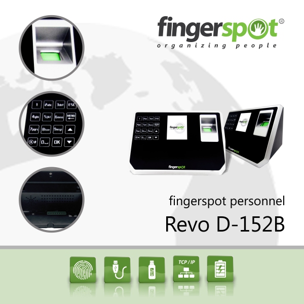 Fingerspot personnel revo d-152b - k-galaxy.com